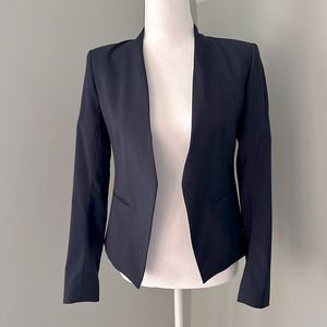 NWT - THEORY Navy blue Lana Tuck Stripe blazer.